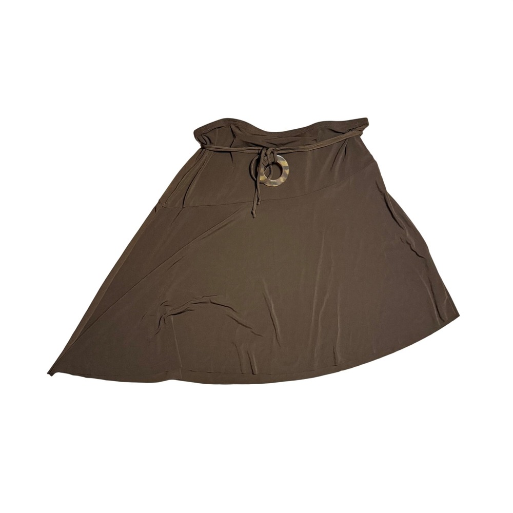 Byer California Brown A-Line Skirt